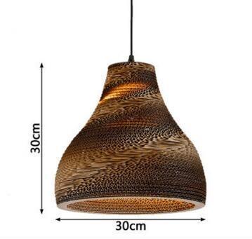 Suspension Bambou Cône Luminaire