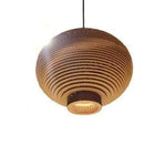 Suspension Bambou Coton Luminaire