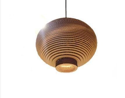 Suspension Bambou Coton Luminaire