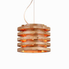 Suspension Bambou Cylindrique 26X26X21Cm Luminaire