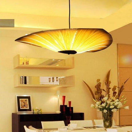 Suspension Bambou Fleur Luminaire
