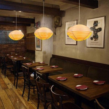 Suspension Bambou Main Luminaire