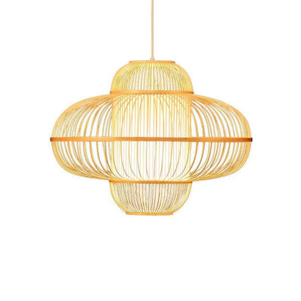 Suspension Bambou Maison Luminaire