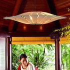 Suspension Bambou Papier Japonais 40Cm Luminaire