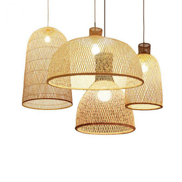 Suspension Bambou Restaurant Luminaire