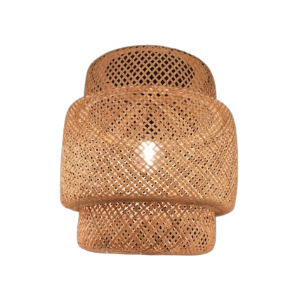 Suspension Bambou Rond 38Cm Luminaire