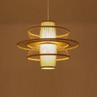 Suspension Bambou Ronde 45 Cm Luminaire