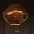 Suspension Bambou Ruche Dabeille Luminaire