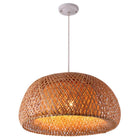 Suspension Bambou Tressée Luminaire