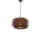 Suspension En Rotin Originale Marron Suspensions