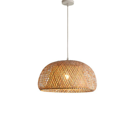 Suspension Bambou Salon Blanc Suspensions