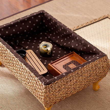 Table Basse En Rotin Coffre Tables Basses