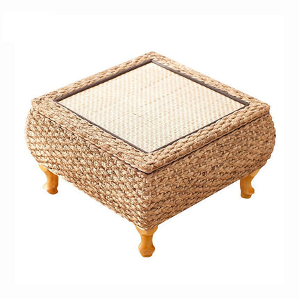 Table Basse En Rotin Coffre Tables Basses