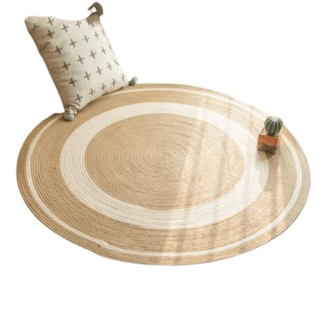 Tapis Rotin Rond