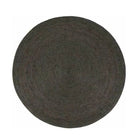 Tapis Rotin Noir