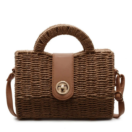 Sac Tissé Paille