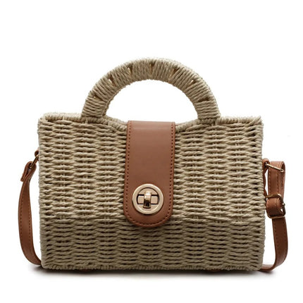 Sac Tissé Paille